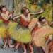 Dancers in Green and Yellow